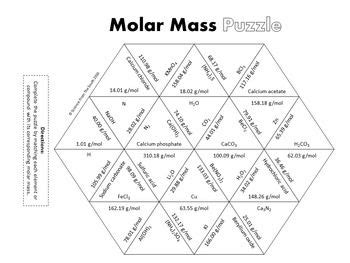 August 31, 2022 by Alexander. . Molar mass puzzle answer key